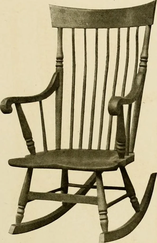 An illustration from Fancy chairs and rockers, 1909, leaf 77