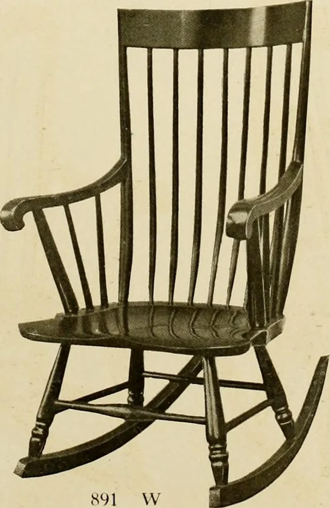 An illustration from Fancy chairs and rockers, 1909, leaf 77