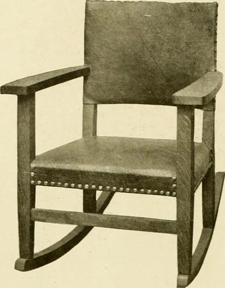 An illustration from Fancy chairs and rockers, 1909, leaf 8