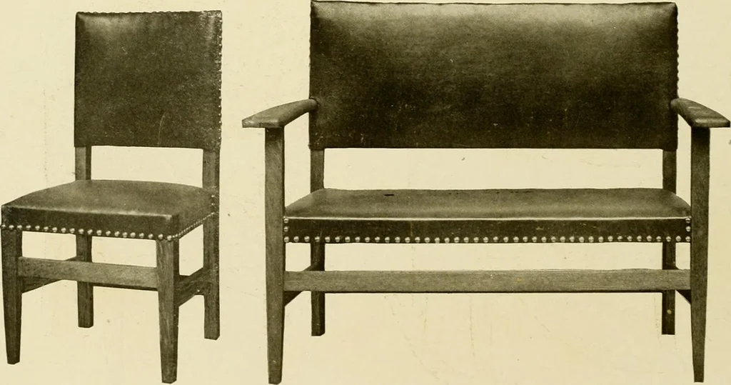 An illustration from Fancy chairs and rockers, 1909, leaf 8