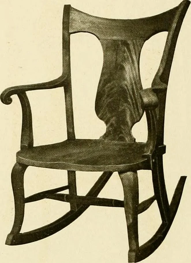 An illustration from Fancy chairs and rockers, 1909, leaf 80