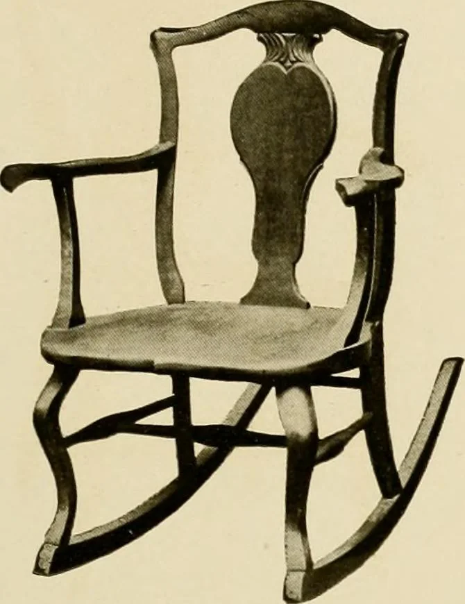 An illustration from Fancy chairs and rockers, 1909, leaf 81