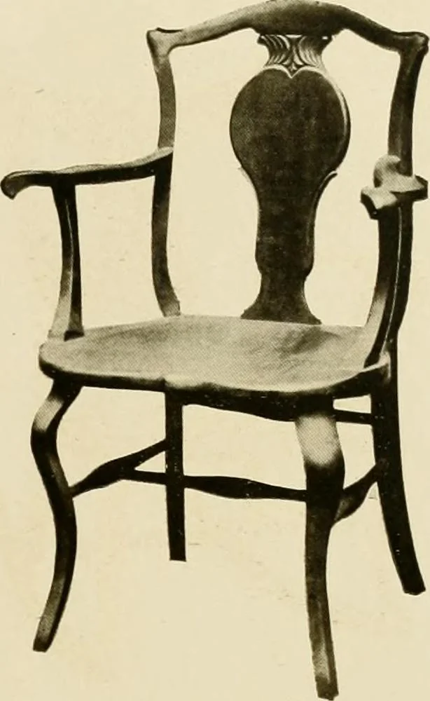 An illustration from Fancy chairs and rockers, 1909, leaf 81