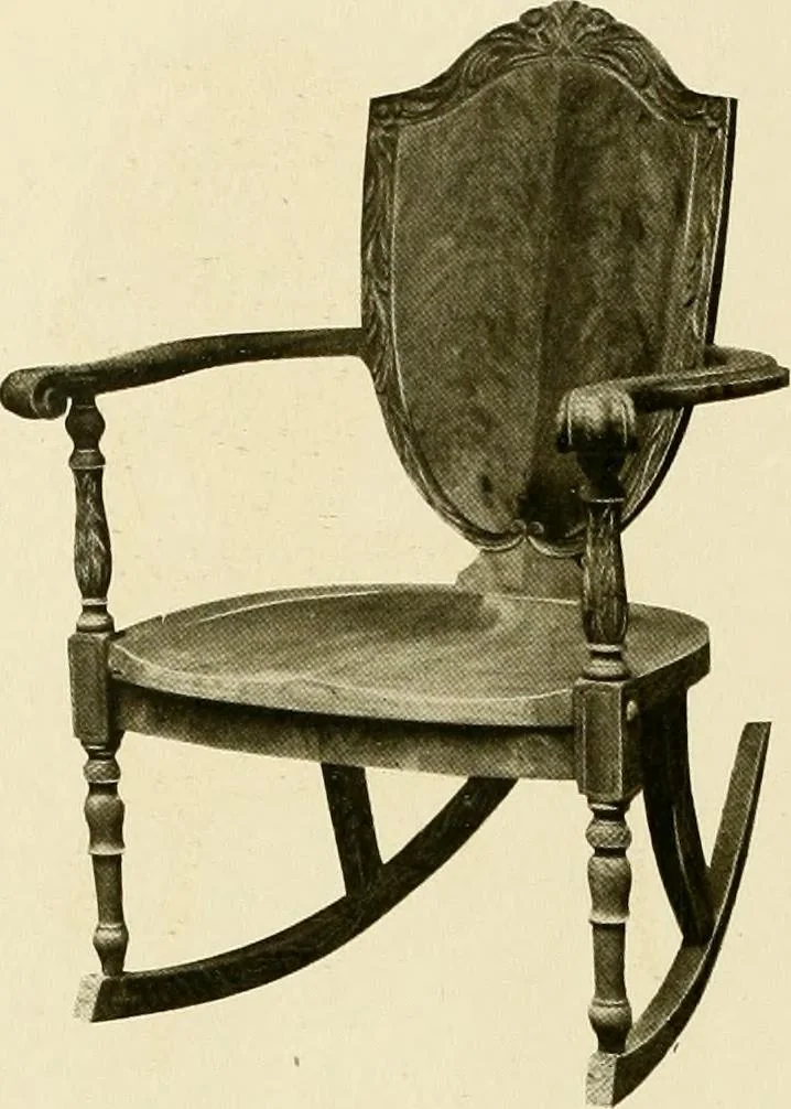 An illustration from Fancy chairs and rockers, 1909, leaf 82