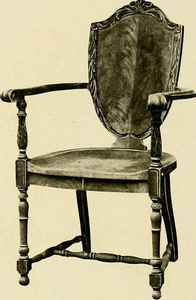 An illustration from Fancy chairs and rockers, 1909, leaf 82