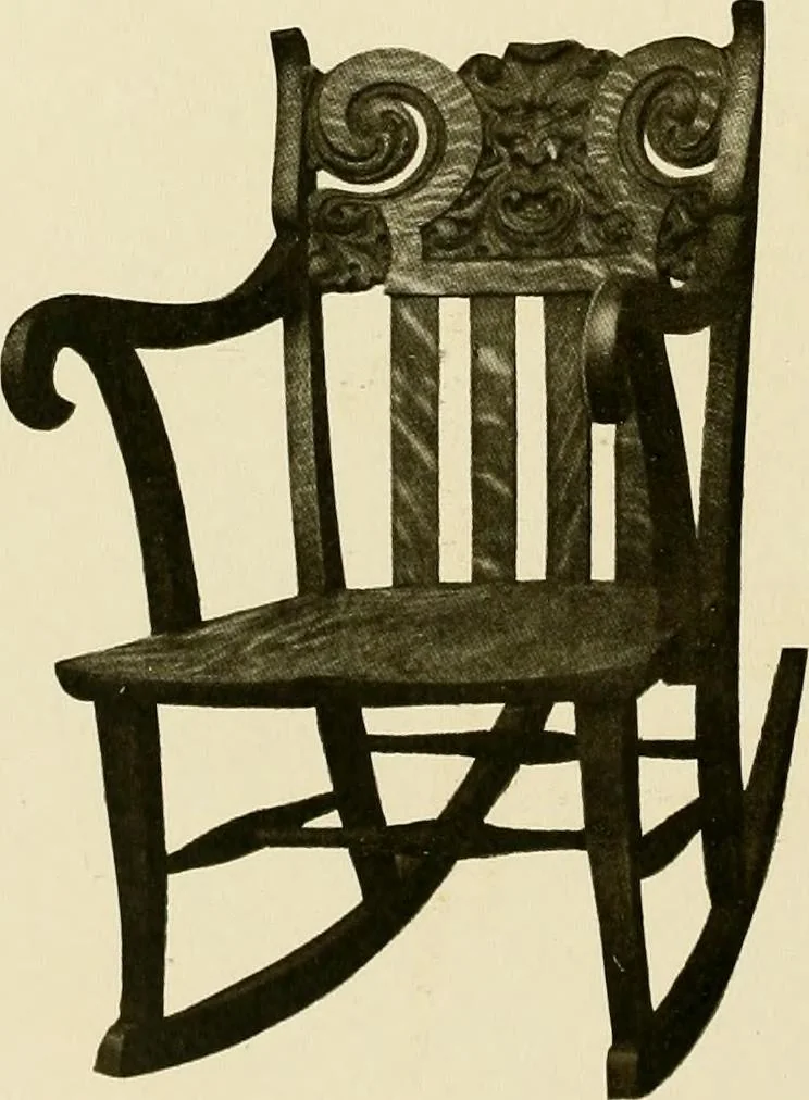An illustration from Fancy chairs and rockers, 1909, leaf 82