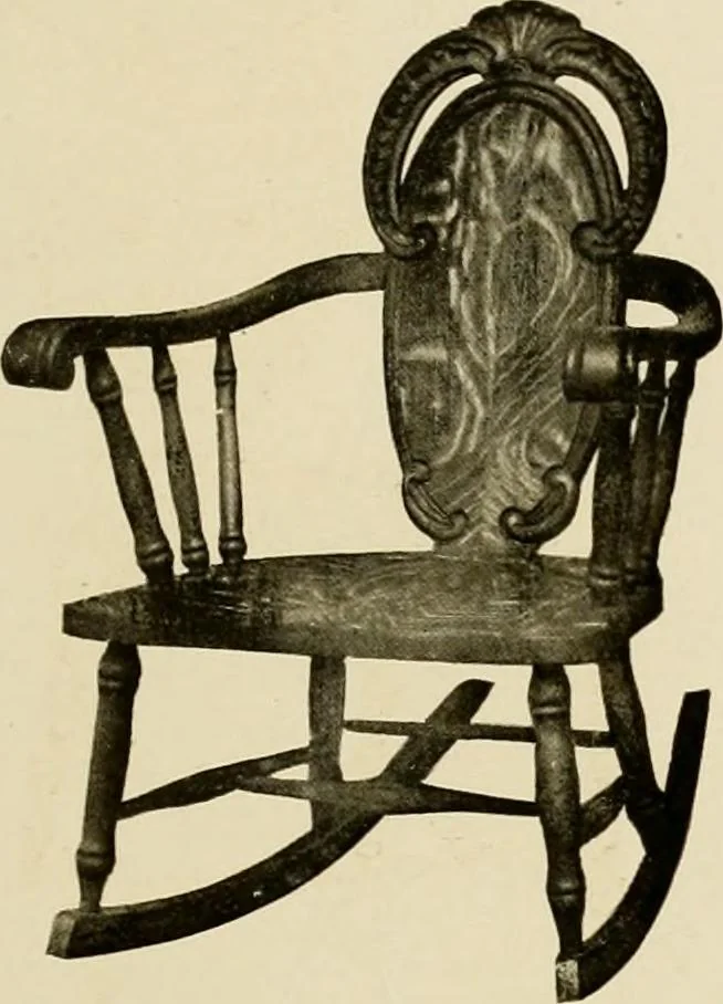 An illustration from Fancy chairs and rockers, 1909, leaf 83