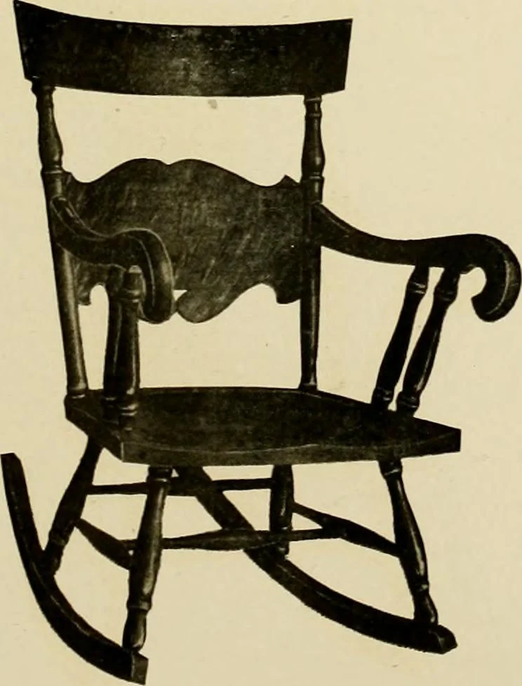 An illustration from Fancy chairs and rockers, 1909, leaf 85