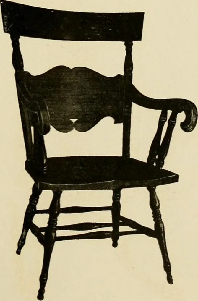 An illustration from Fancy chairs and rockers, 1909, leaf 85