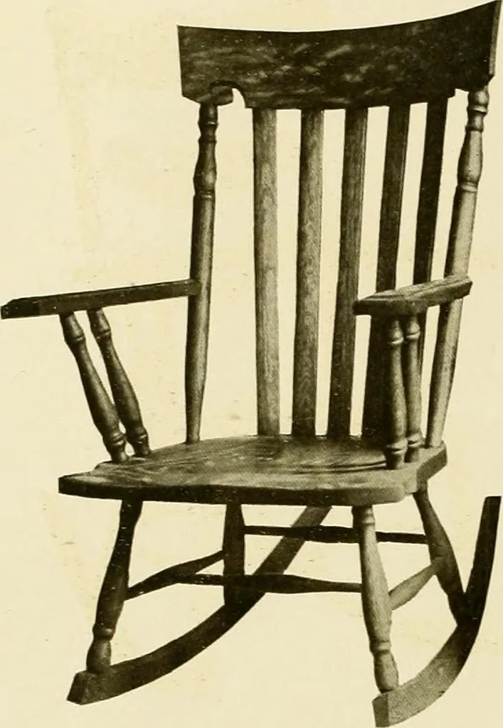 An illustration from Fancy chairs and rockers, 1909, leaf 86