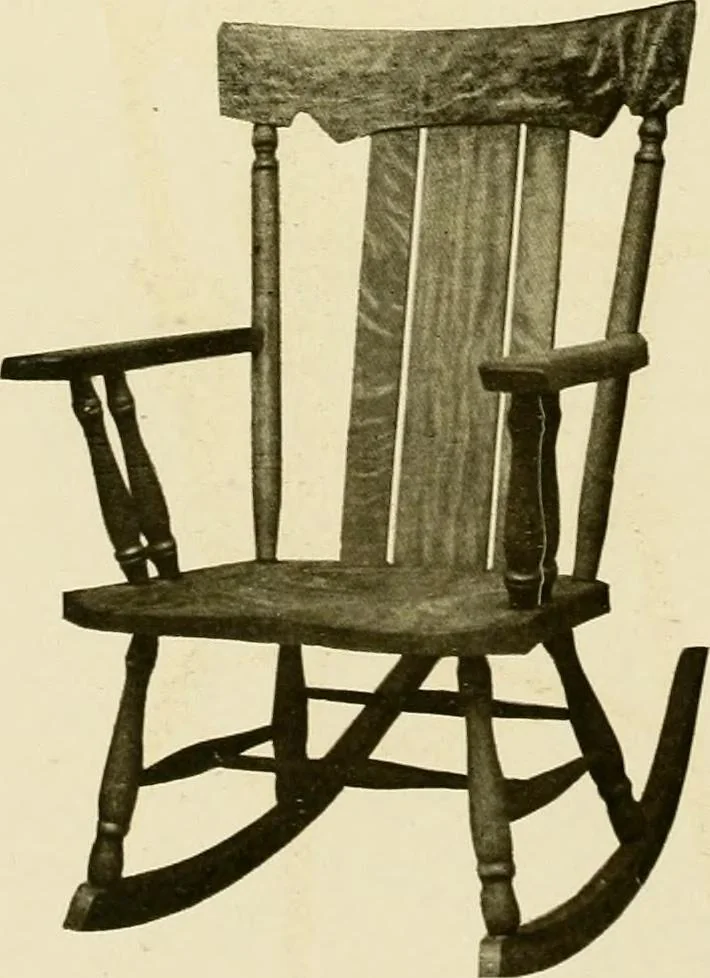 An illustration from Fancy chairs and rockers, 1909, leaf 86