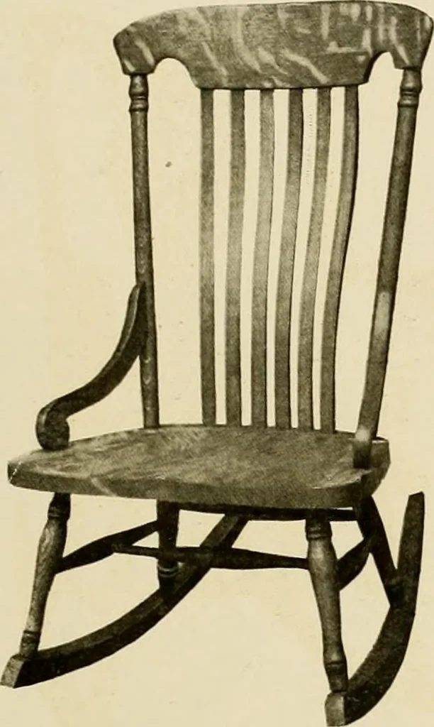 An illustration from Fancy chairs and rockers, 1909, leaf 87