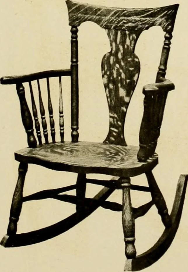 An illustration from Fancy chairs and rockers, 1909, leaf 87