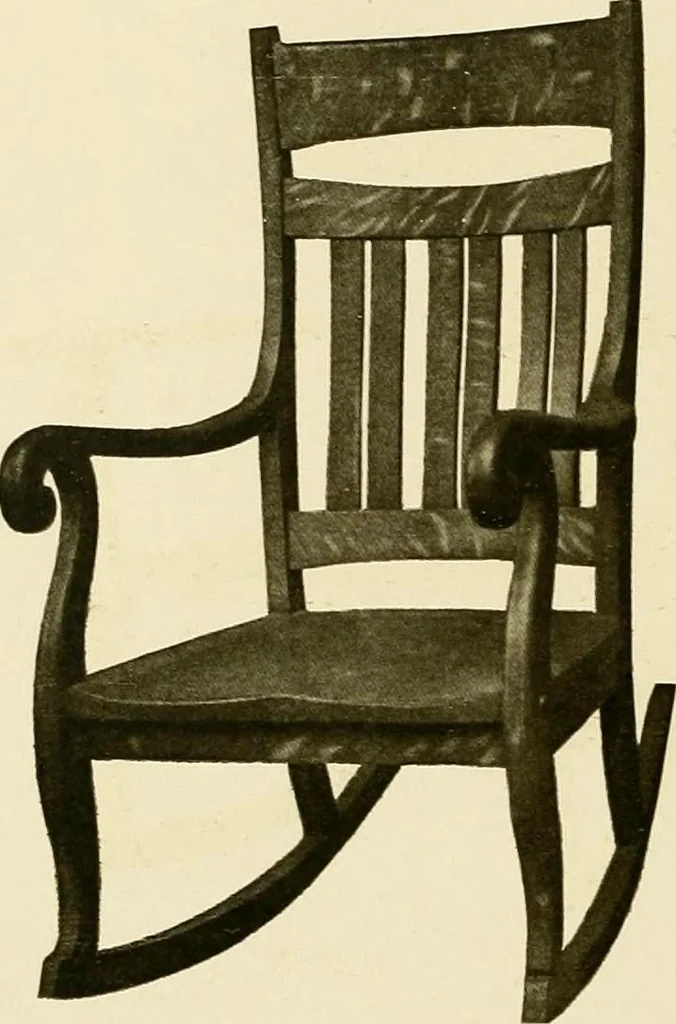An illustration from Fancy chairs and rockers, 1909, leaf 88