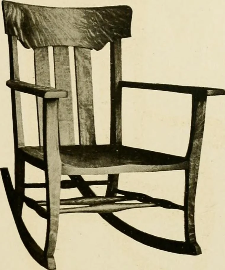 An illustration from Fancy chairs and rockers, 1909, leaf 89