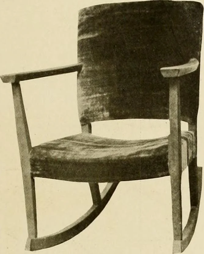 An illustration from Fancy chairs and rockers, 1909, leaf 9