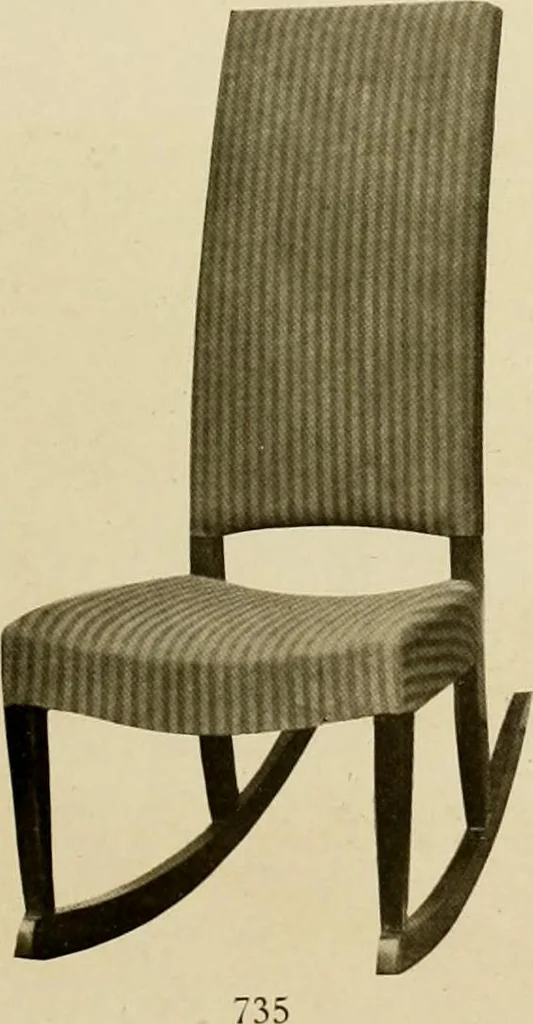 An illustration from Fancy chairs and rockers, 1909, leaf 9