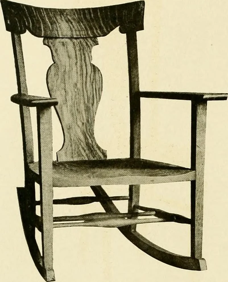 An illustration from Fancy chairs and rockers, 1909, leaf 90