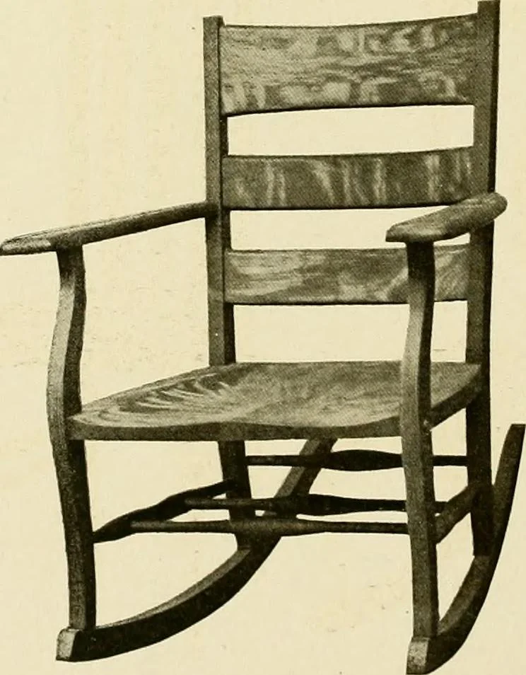 An illustration from Fancy chairs and rockers, 1909, leaf 90
