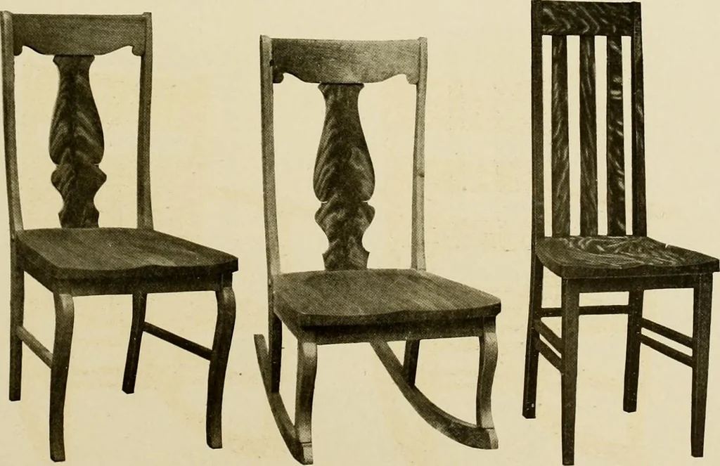 An illustration from Fancy chairs and rockers, 1909, leaf 91