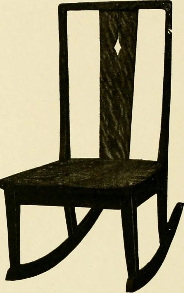 An illustration from Fancy chairs and rockers, 1909, leaf 92