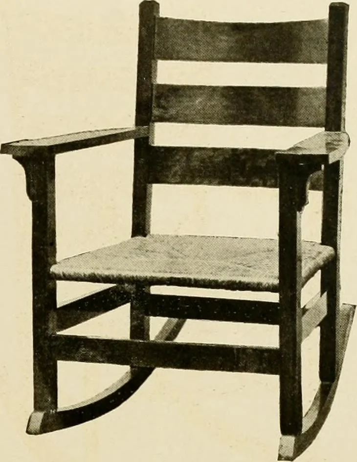 An illustration from Fancy chairs and rockers, 1909, leaf 99