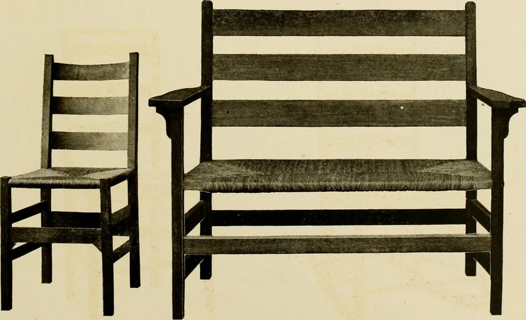 An illustration from Fancy chairs and rockers, 1909, leaf 99