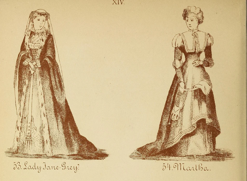 An illustration from Fancy dresses described; or, What to wear at fancy balls, 1887, leaf 294