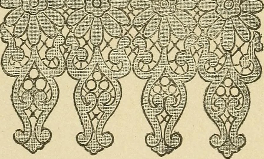 An illustration from Fancy work for pleasure and profit, 1905, leaf 105