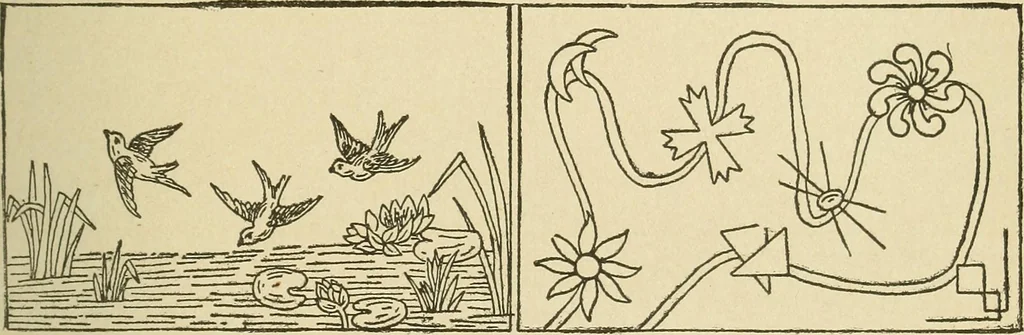 An illustration from Fancy work for pleasure and profit, 1905, leaf 109