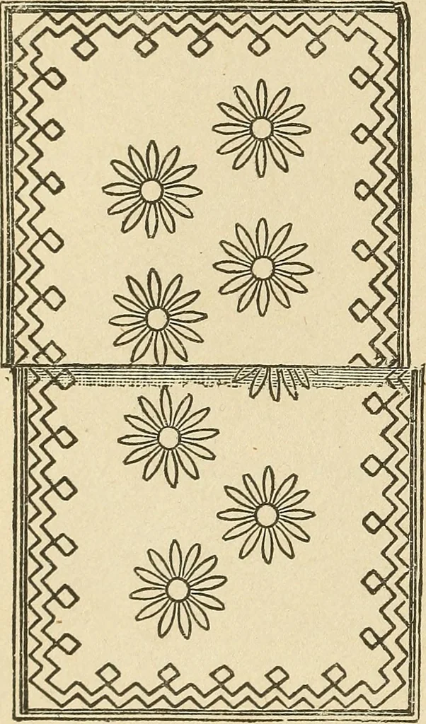 An illustration from Fancy work for pleasure and profit, 1905, leaf 112