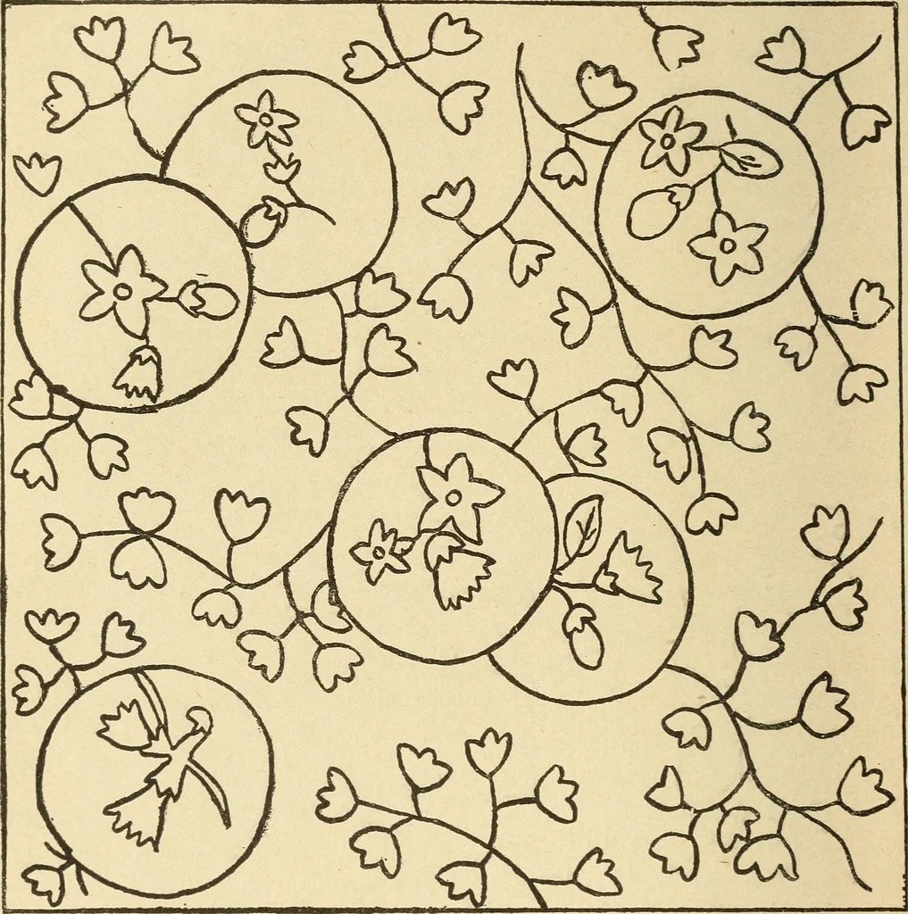 An illustration from Fancy work for pleasure and profit, 1905, leaf 114