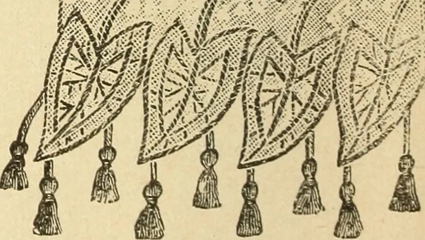An illustration from Fancy work for pleasure and profit, 1905, leaf 138