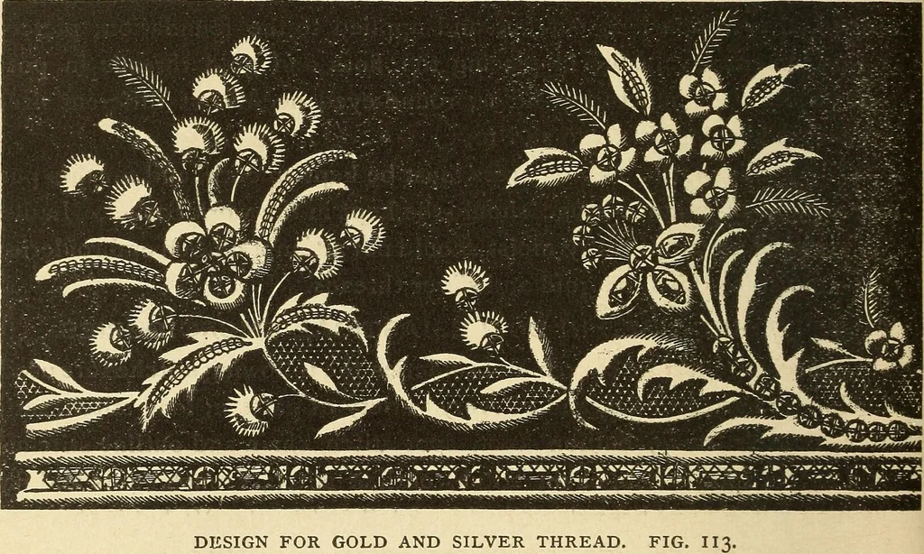 An illustration from Fancy work for pleasure and profit, 1905, leaf 142