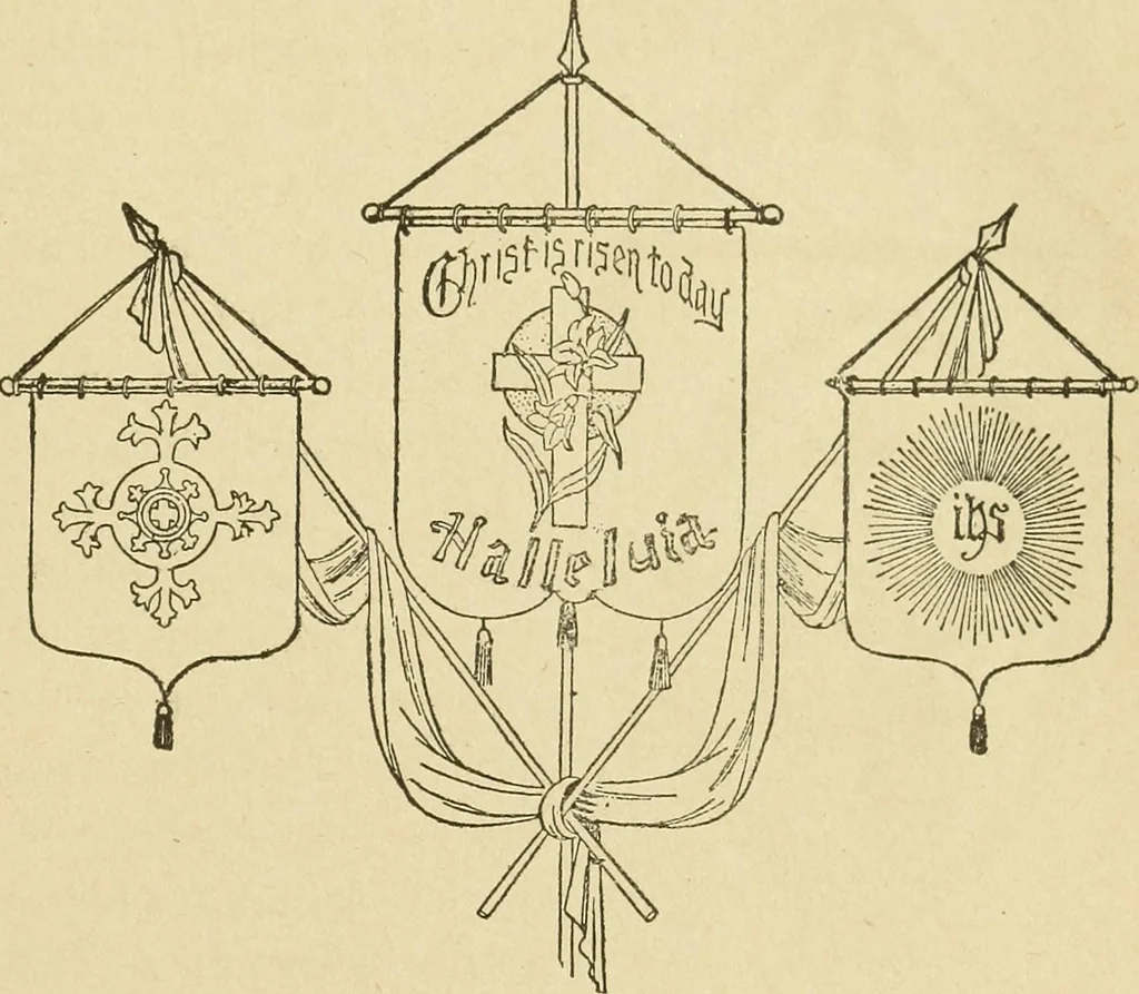 An illustration from Fancy work for pleasure and profit, 1905, leaf 159