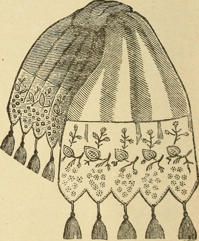 An illustration from Fancy work for pleasure and profit, 1905, leaf 162