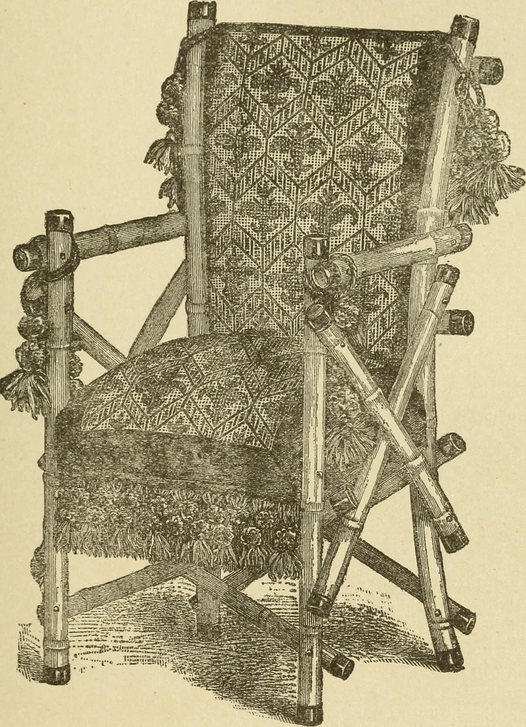 An illustration from Fancy work for pleasure and profit, 1905, leaf 165