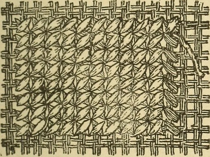 An illustration from Fancy work for pleasure and profit, 1905, leaf 167