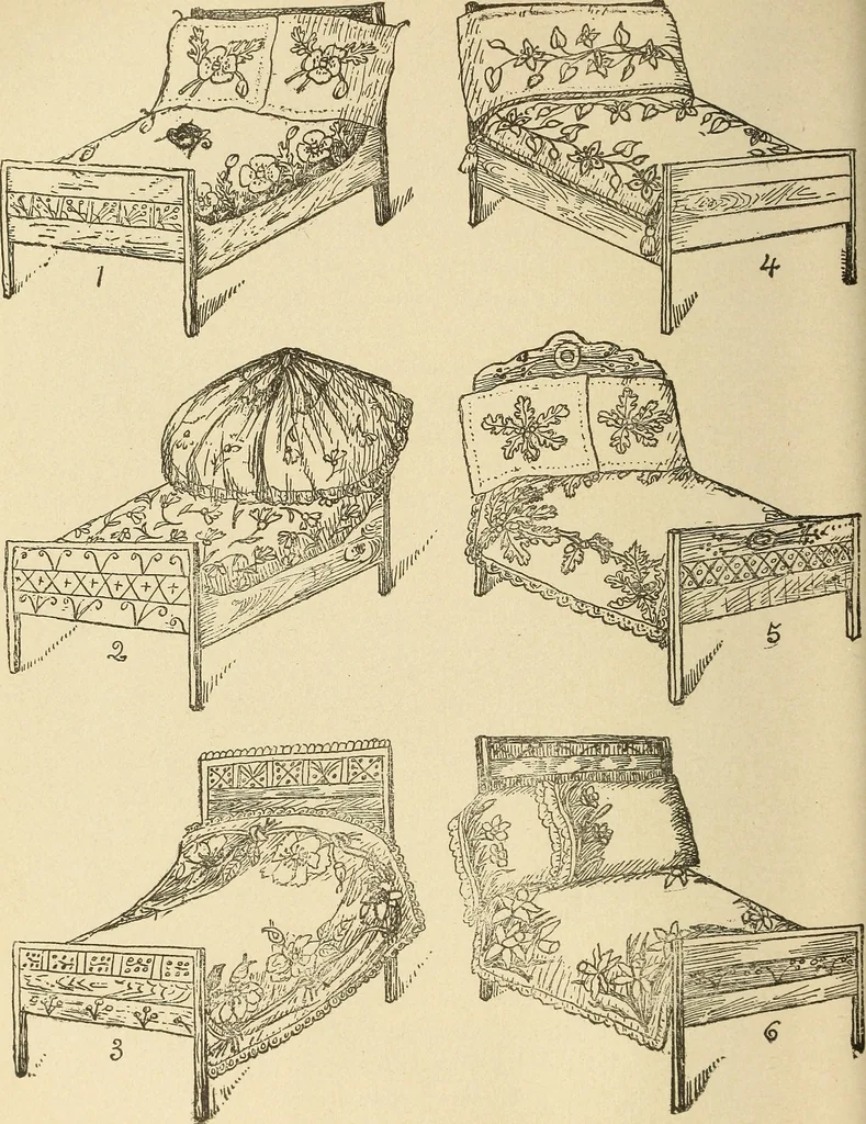 An illustration from Fancy work for pleasure and profit, 1905, leaf 172