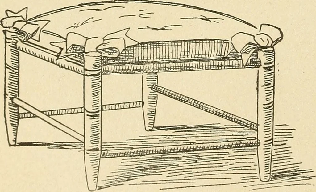 An illustration from Fancy work for pleasure and profit, 1905, leaf 204