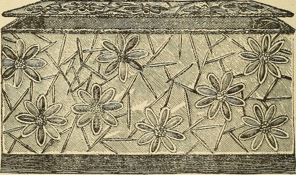 An illustration from Fancy work for pleasure and profit, 1905, leaf 206