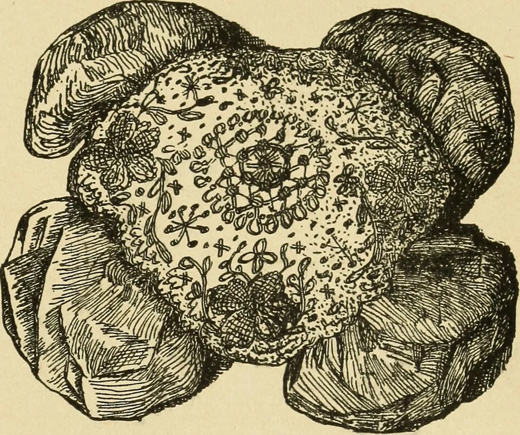 An illustration from Fancy work for pleasure and profit, 1905, leaf 209