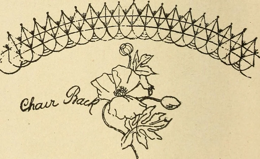 An illustration from Fancy work for pleasure and profit, 1905, leaf 210