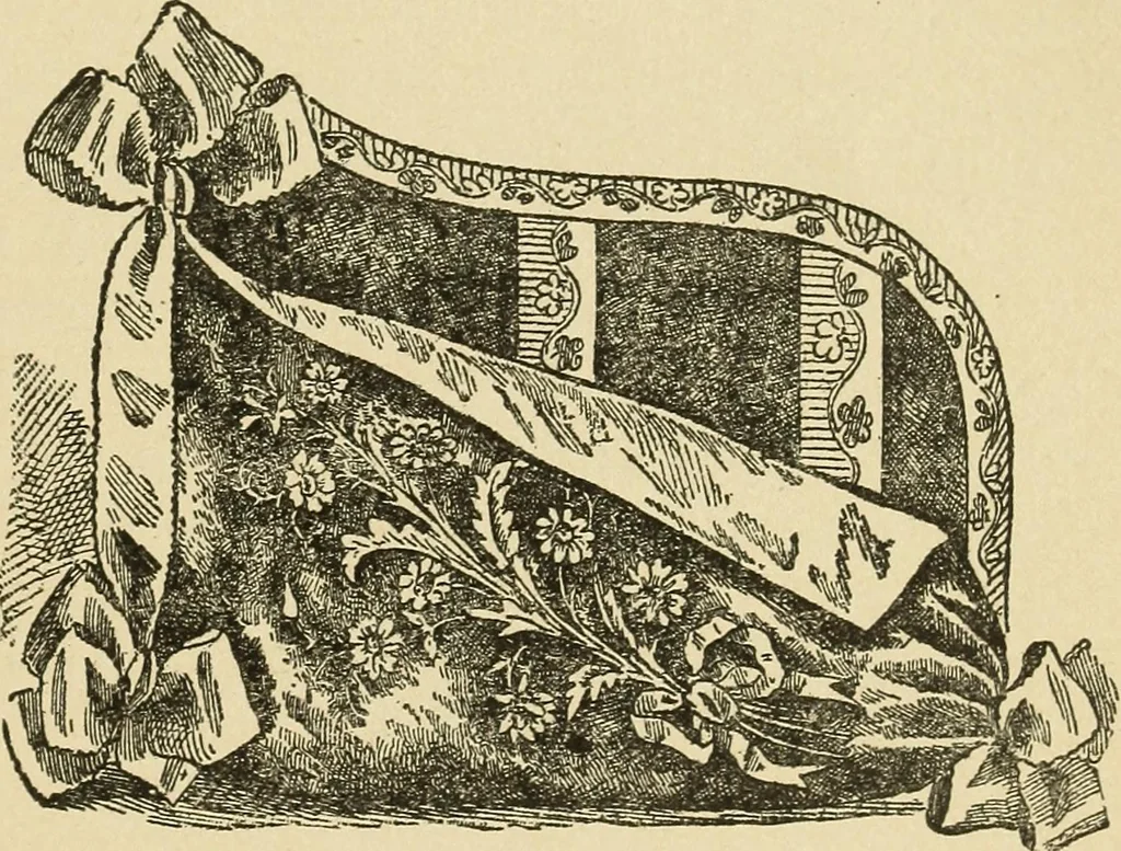 An illustration from Fancy work for pleasure and profit, 1905, leaf 219