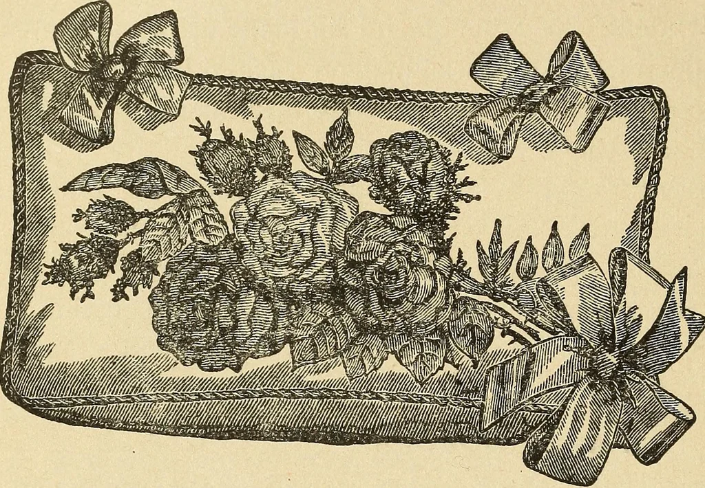 An illustration from Fancy work for pleasure and profit, 1905, leaf 220