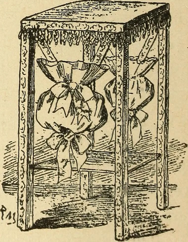 An illustration from Fancy work for pleasure and profit, 1905, leaf 220