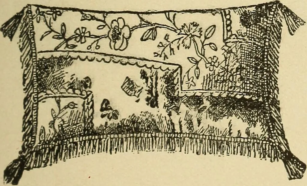 An illustration from Fancy work for pleasure and profit, 1905, leaf 223
