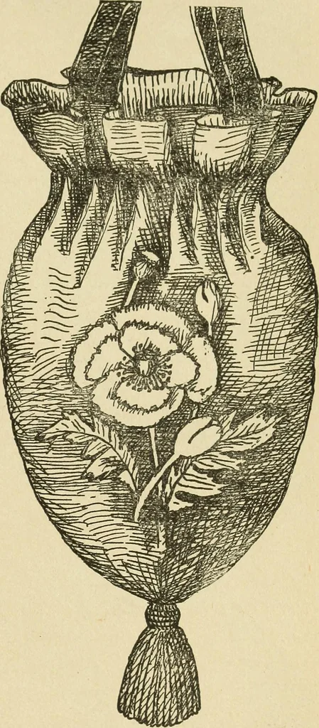 An illustration from Fancy work for pleasure and profit, 1905, leaf 233