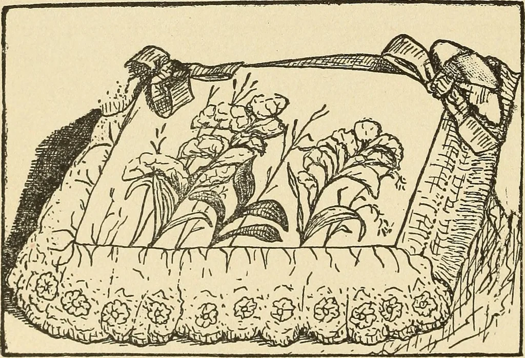 An illustration from Fancy work for pleasure and profit, 1905, leaf 236