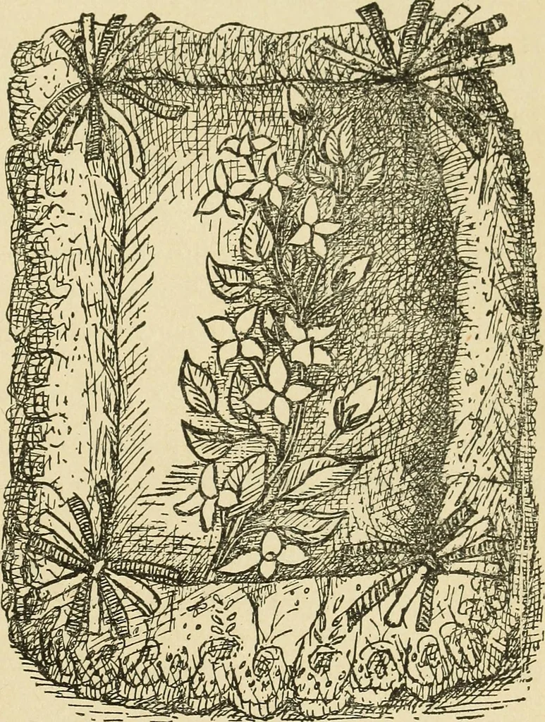 An illustration from Fancy work for pleasure and profit, 1905, leaf 251